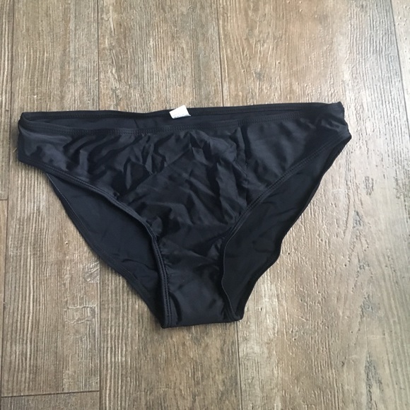 Black Swim Bikini Bottoms Size XXL (NWOT) - Picture 1 of 4